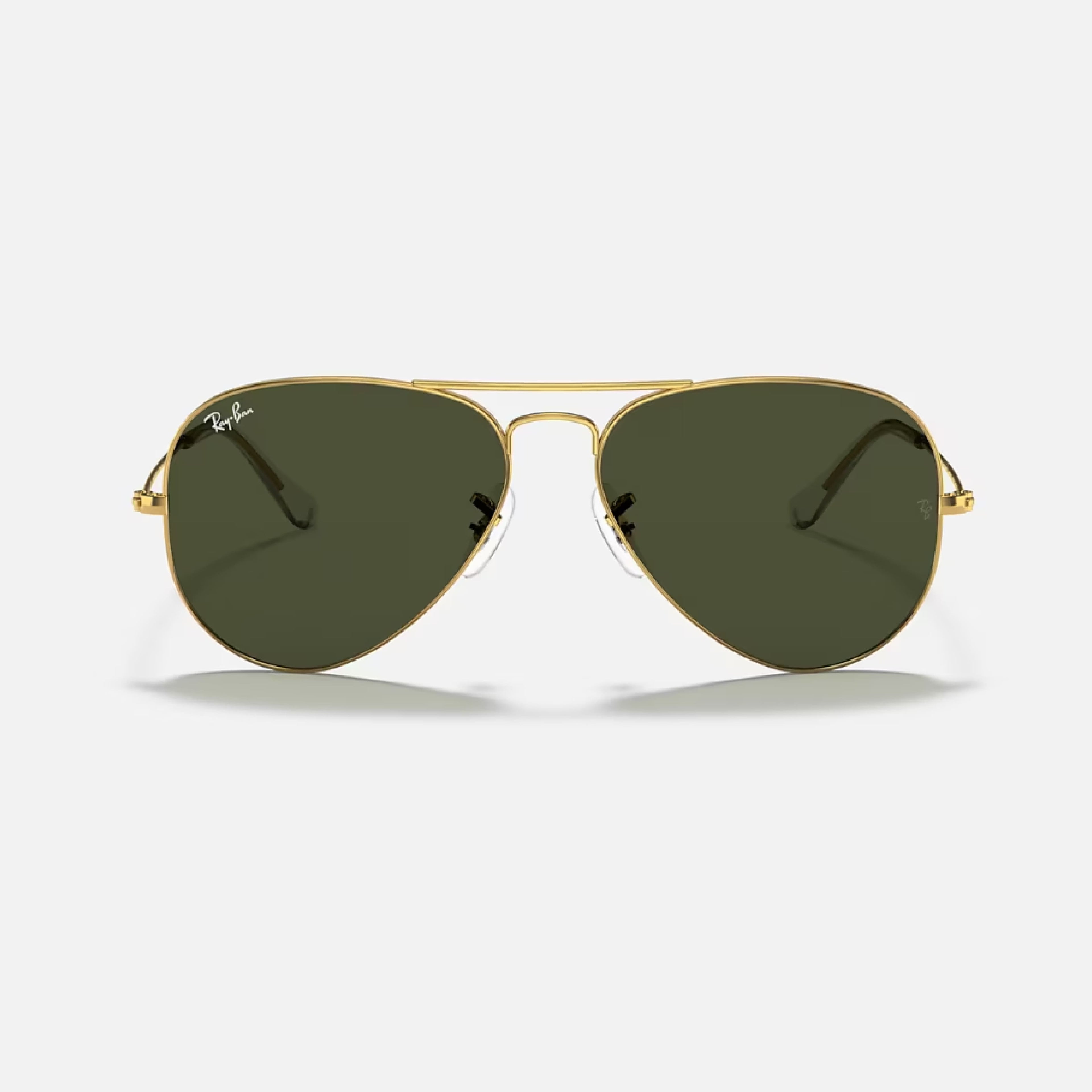 Aviador Clasico Dorado Verde RB3025