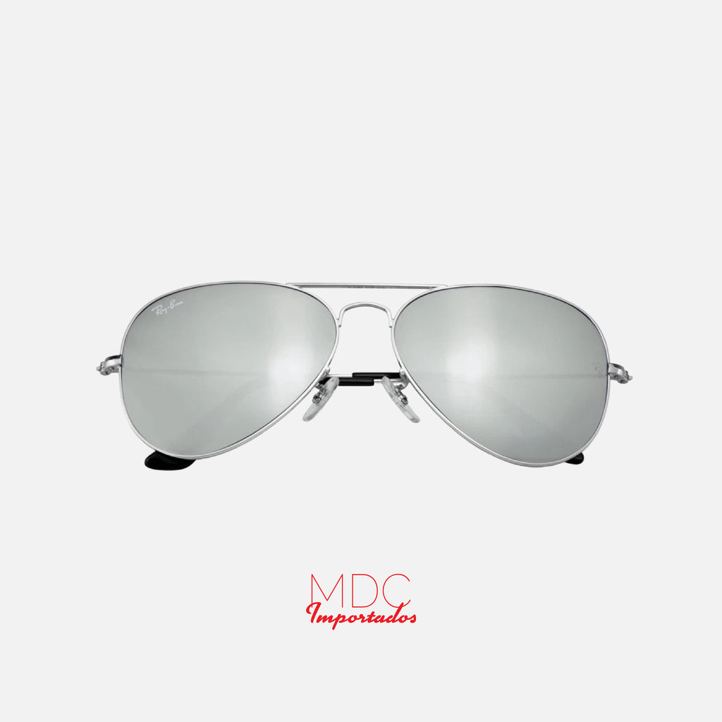 Aviador Plateado Espejado RB3025
