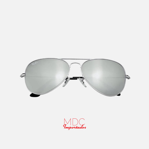 Aviador Plateado Espejado RB3025