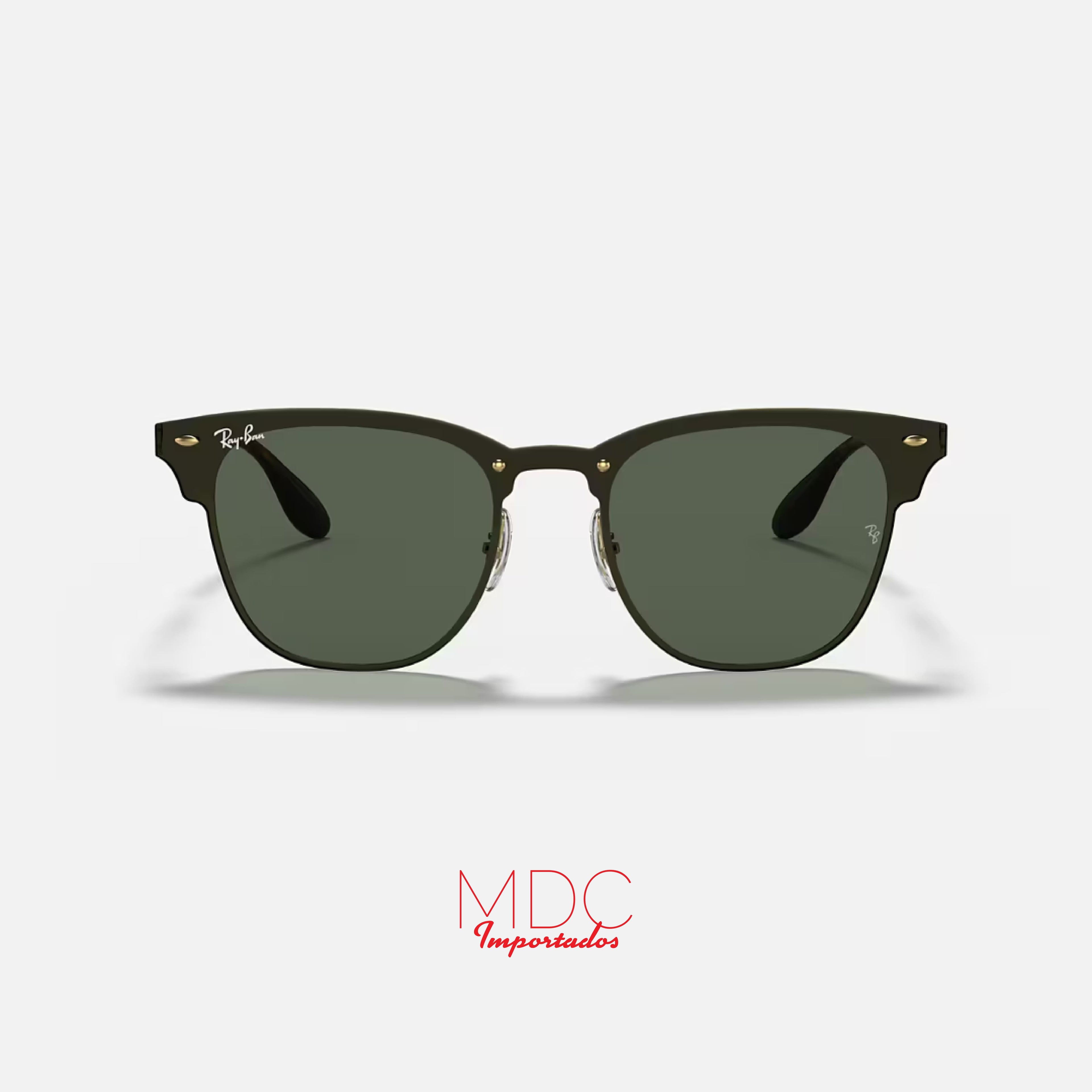 Clubmaster Blaze Dorado Verde RB3576