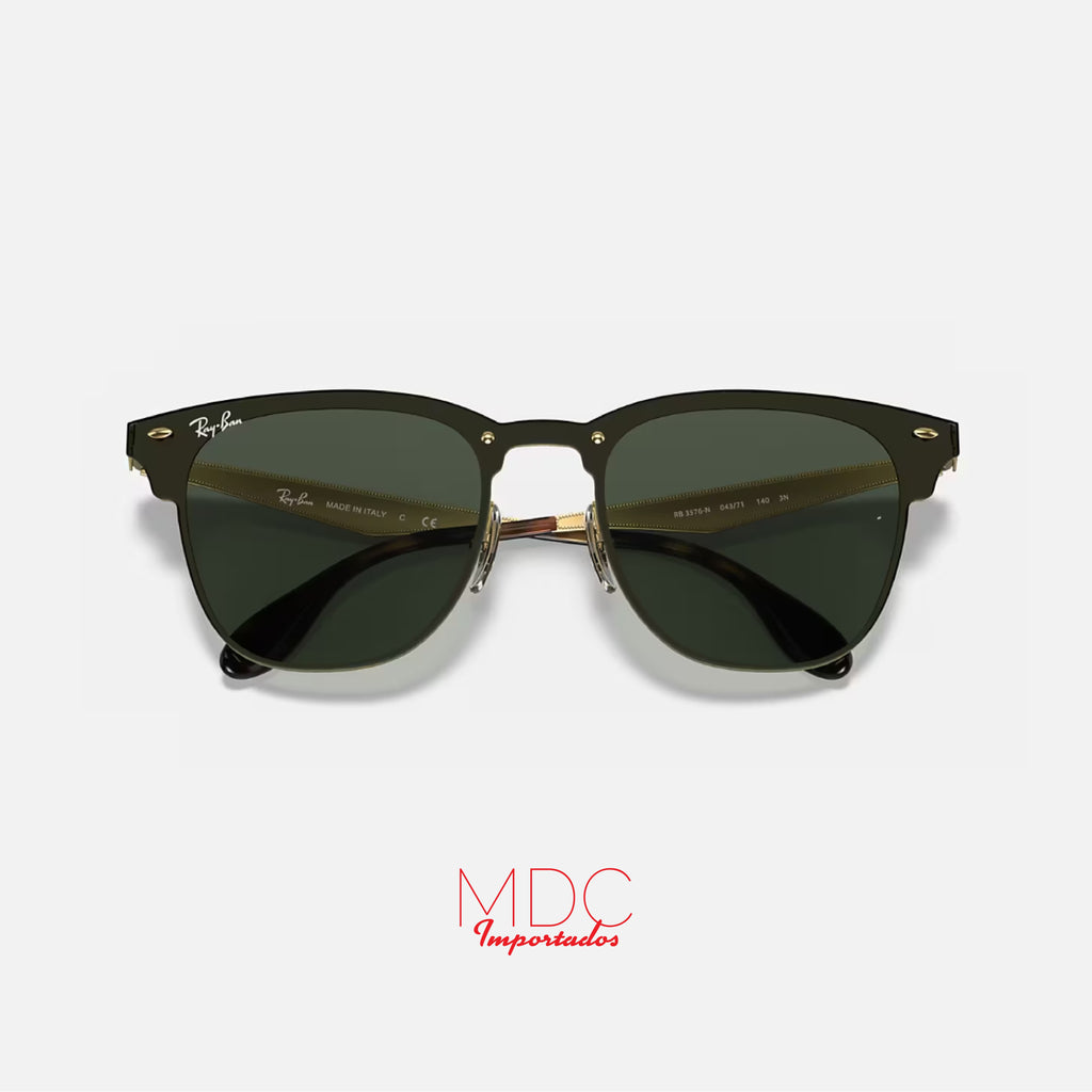 Clubmaster Blaze Dorado Verde RB3576