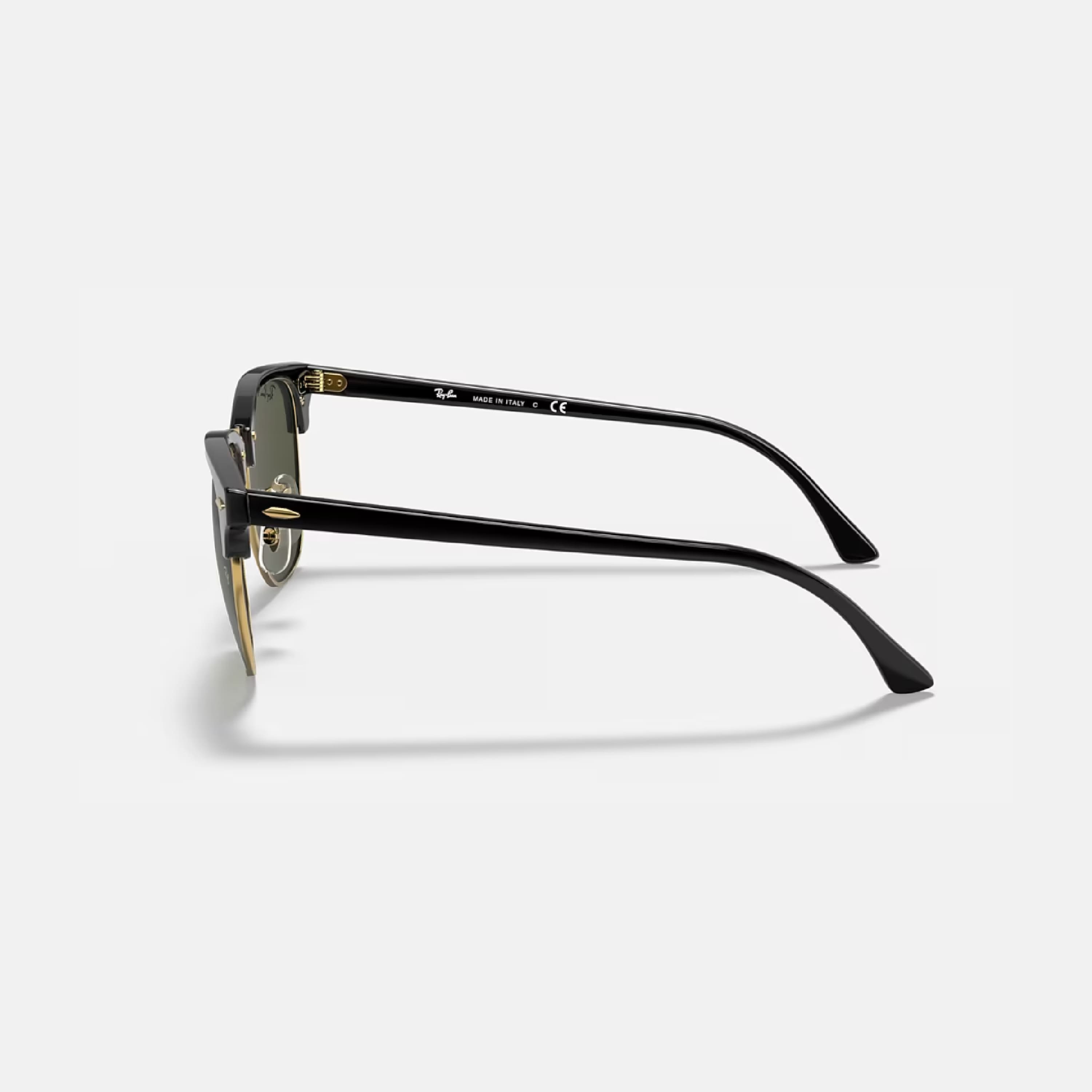 Clubmaster Negro Verde RB3016