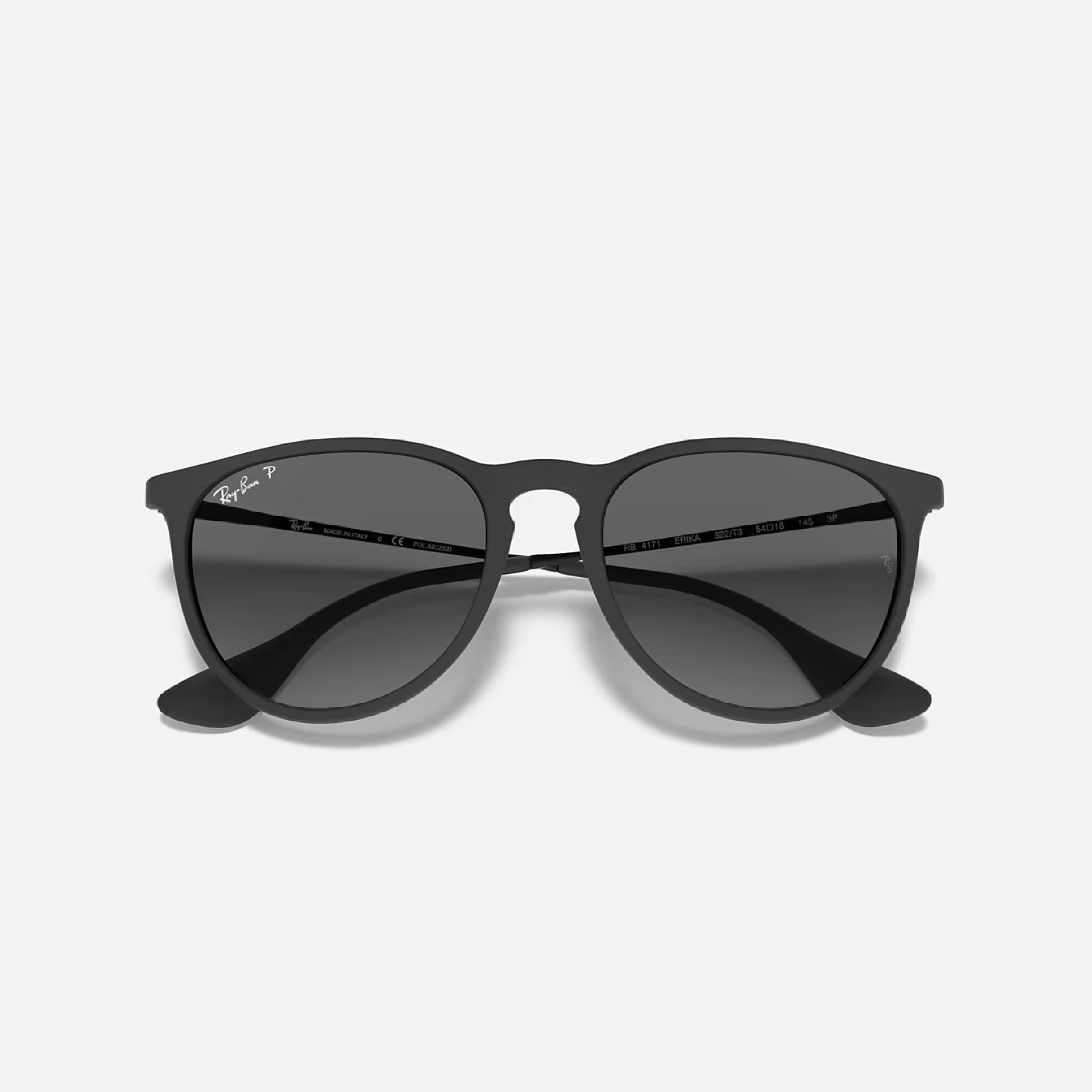 Erika Matte Negro Gris Degrade Polarizado RB4171