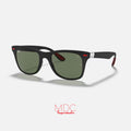 Ferrari Wayfarer Matte Negro Polarizado RB4195M