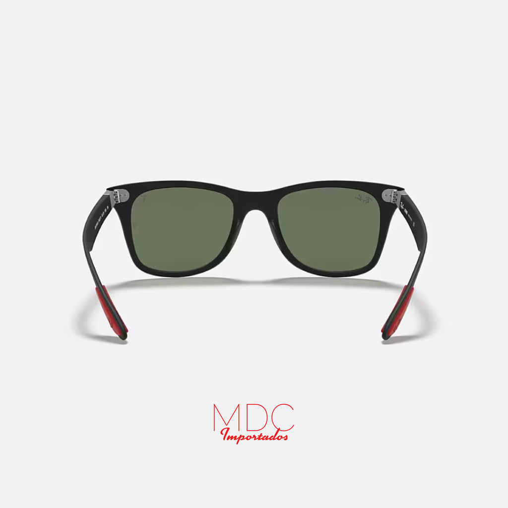 Ferrari Wayfarer Matte Negro Polarizado RB4195M