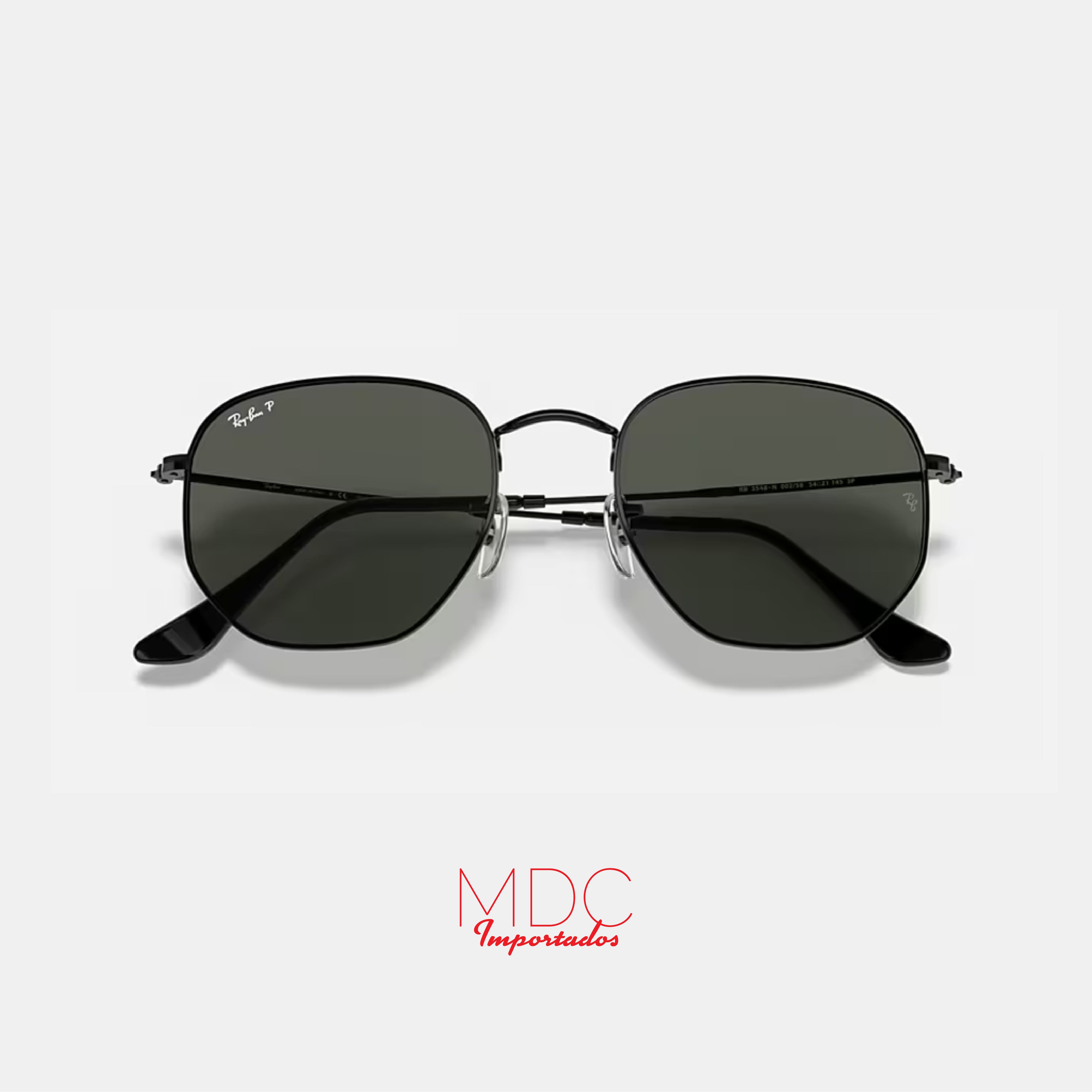 Hexagonal Negro Verde RB3548