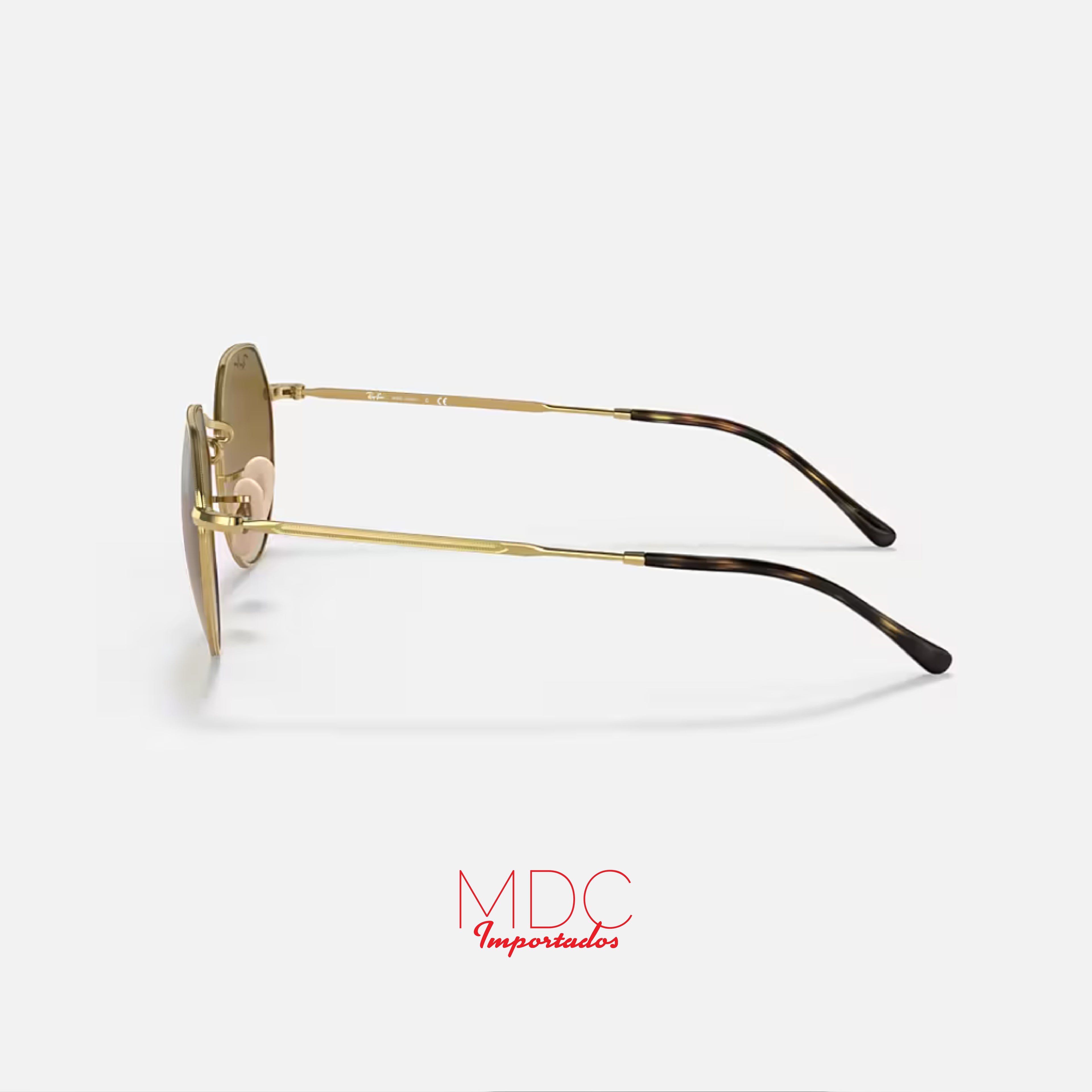 Jack Dorado Marrón Degrade RB3565