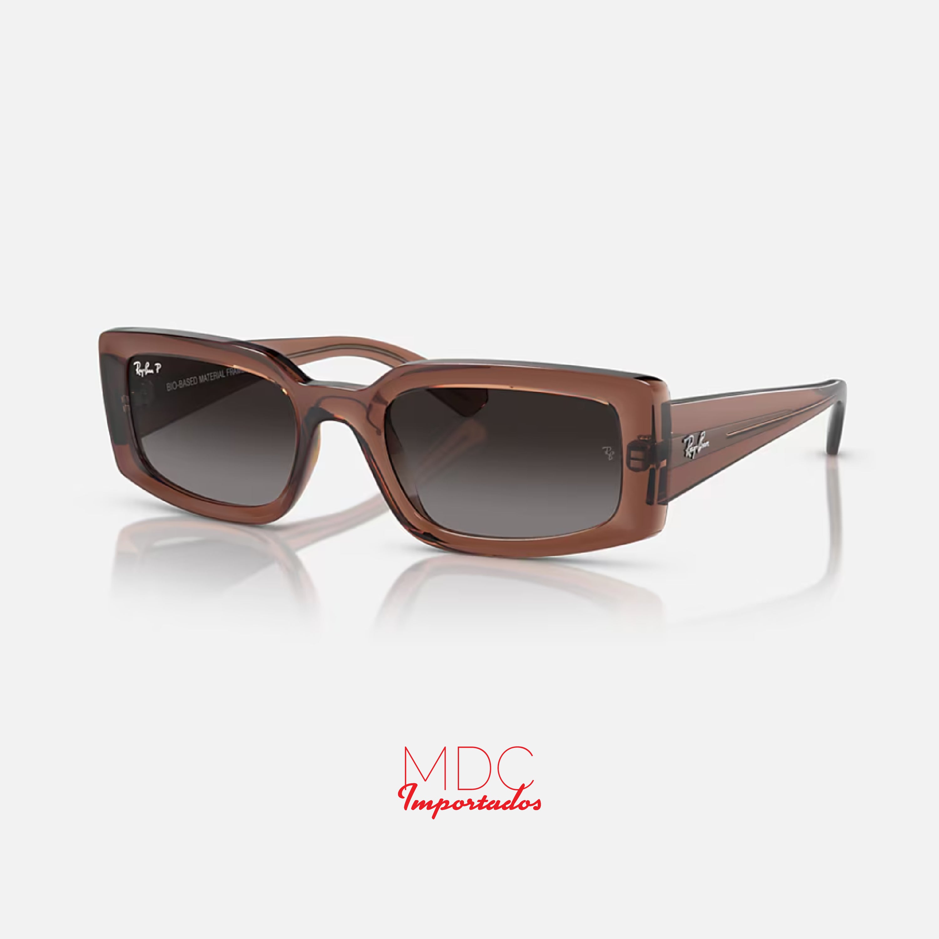 Kiliane Marrón traslucido Gris RB4395