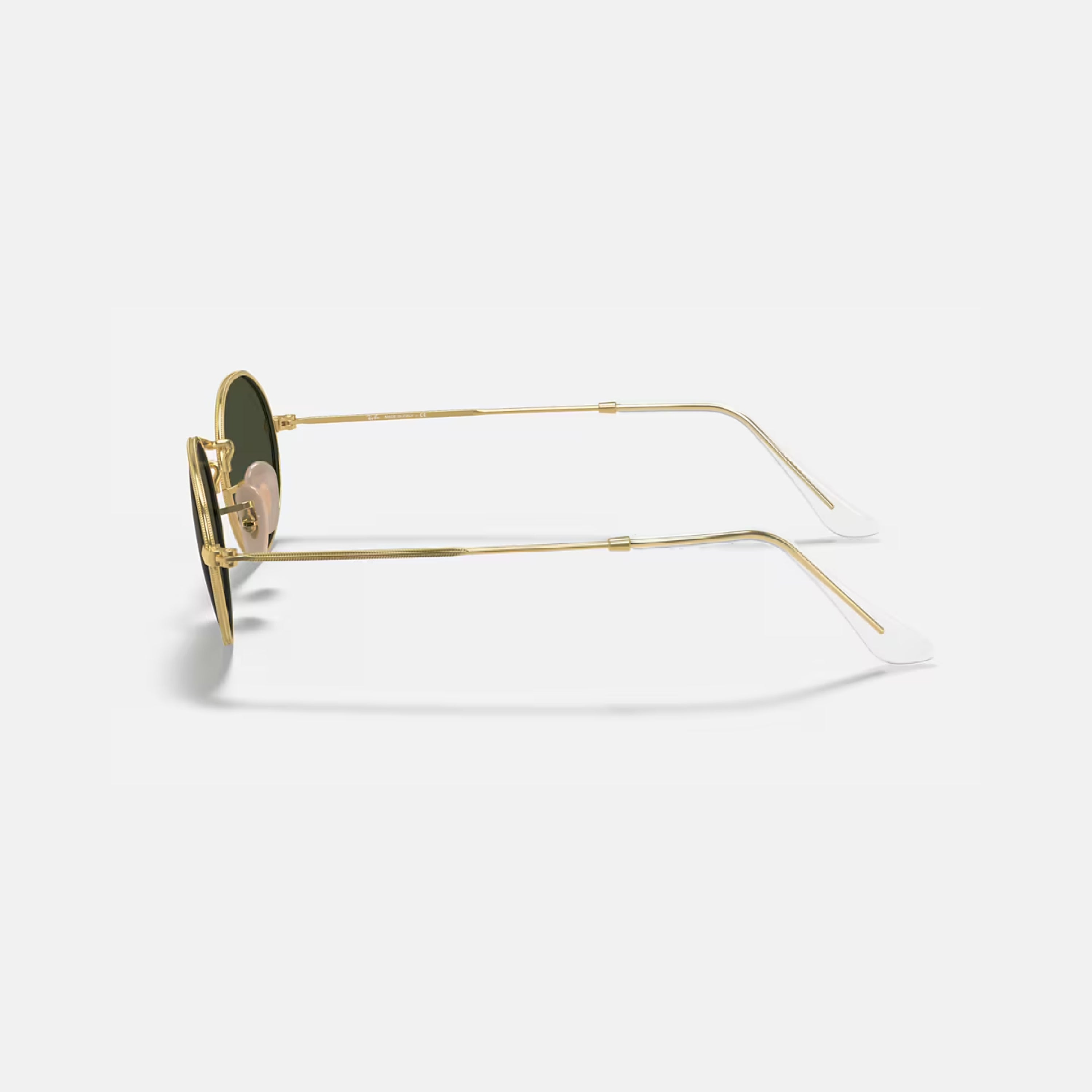 Oval Metal Dorado Verde RB3547