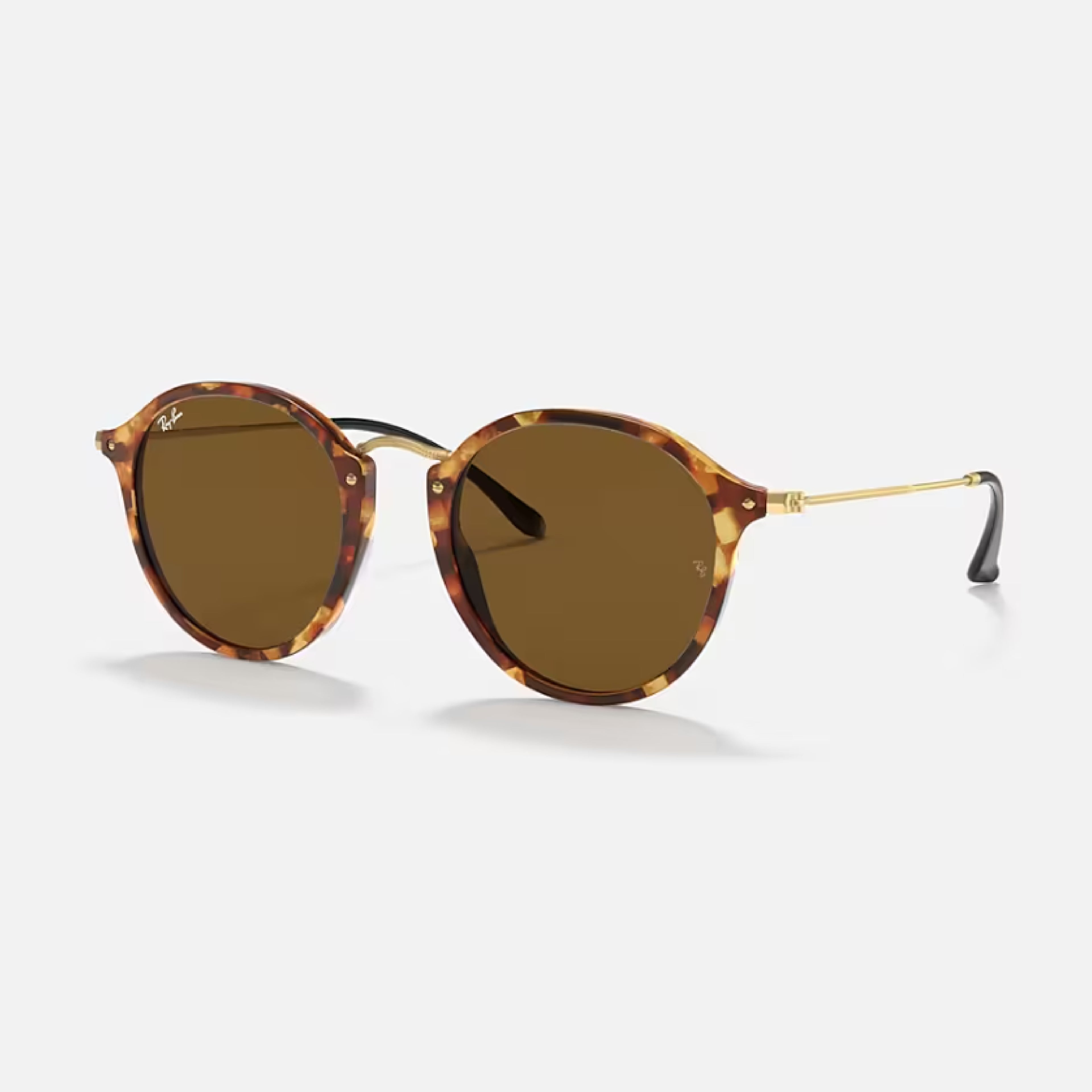 Round Fleck Carey Marrón RB2447