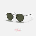Round Metal Negro Verde RB3447