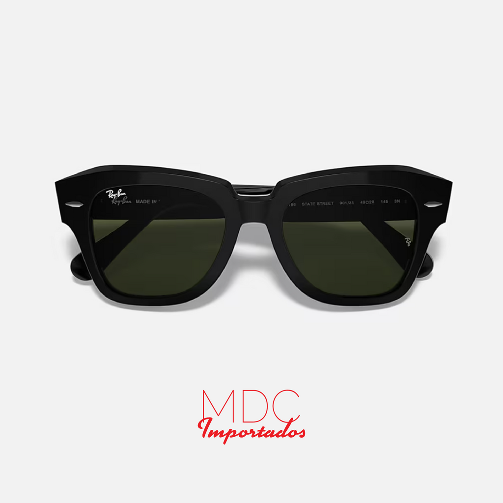 State Street Negro Verde RB2186 901/31