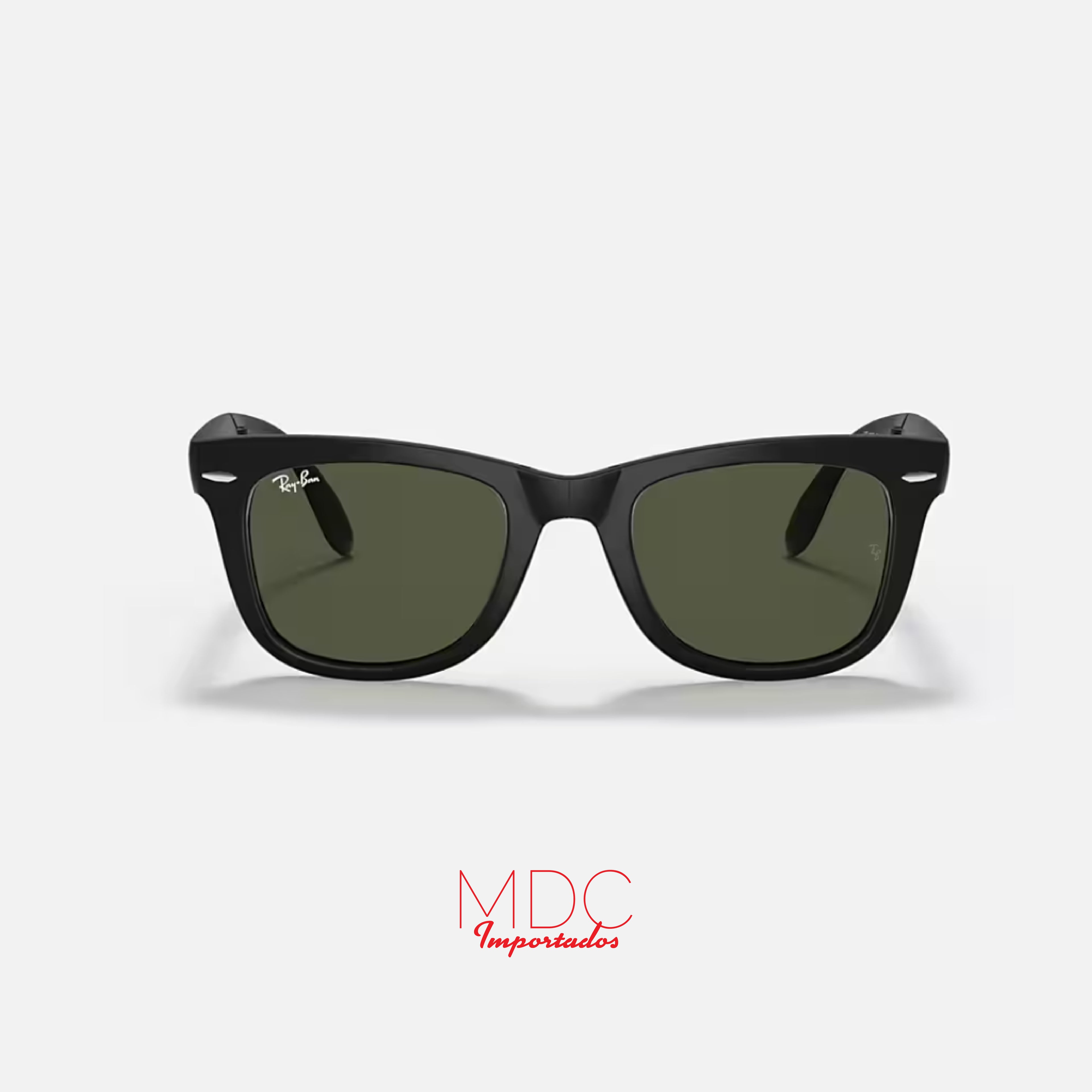 Wayfarer Folding Negro Verde RB4105
