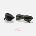 Wayfarer Folding Negro Verde RB4105