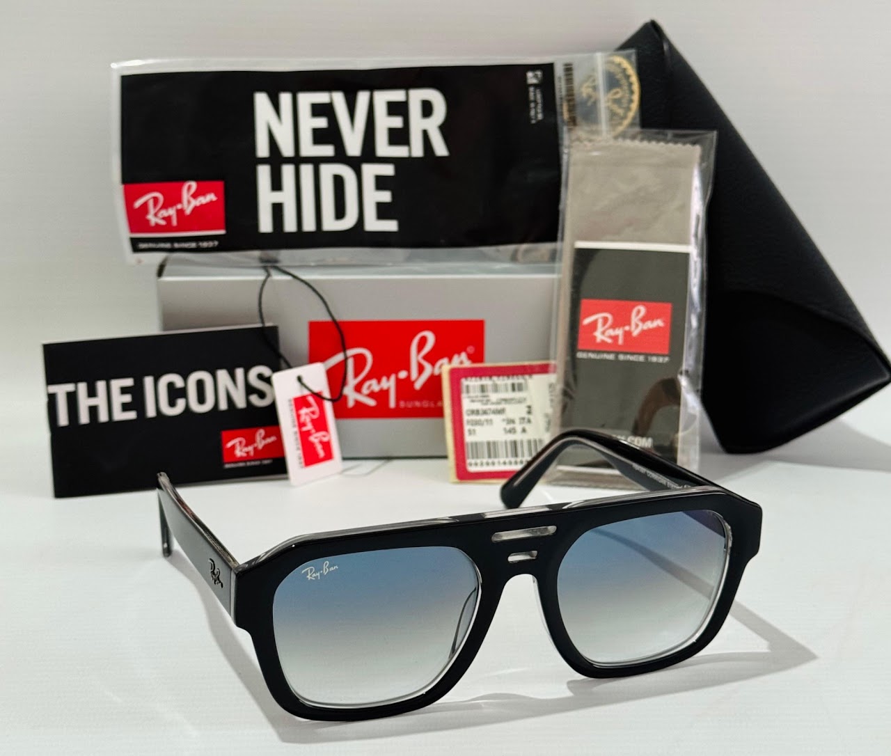 Corrigan Negro Azul degrade RB4397