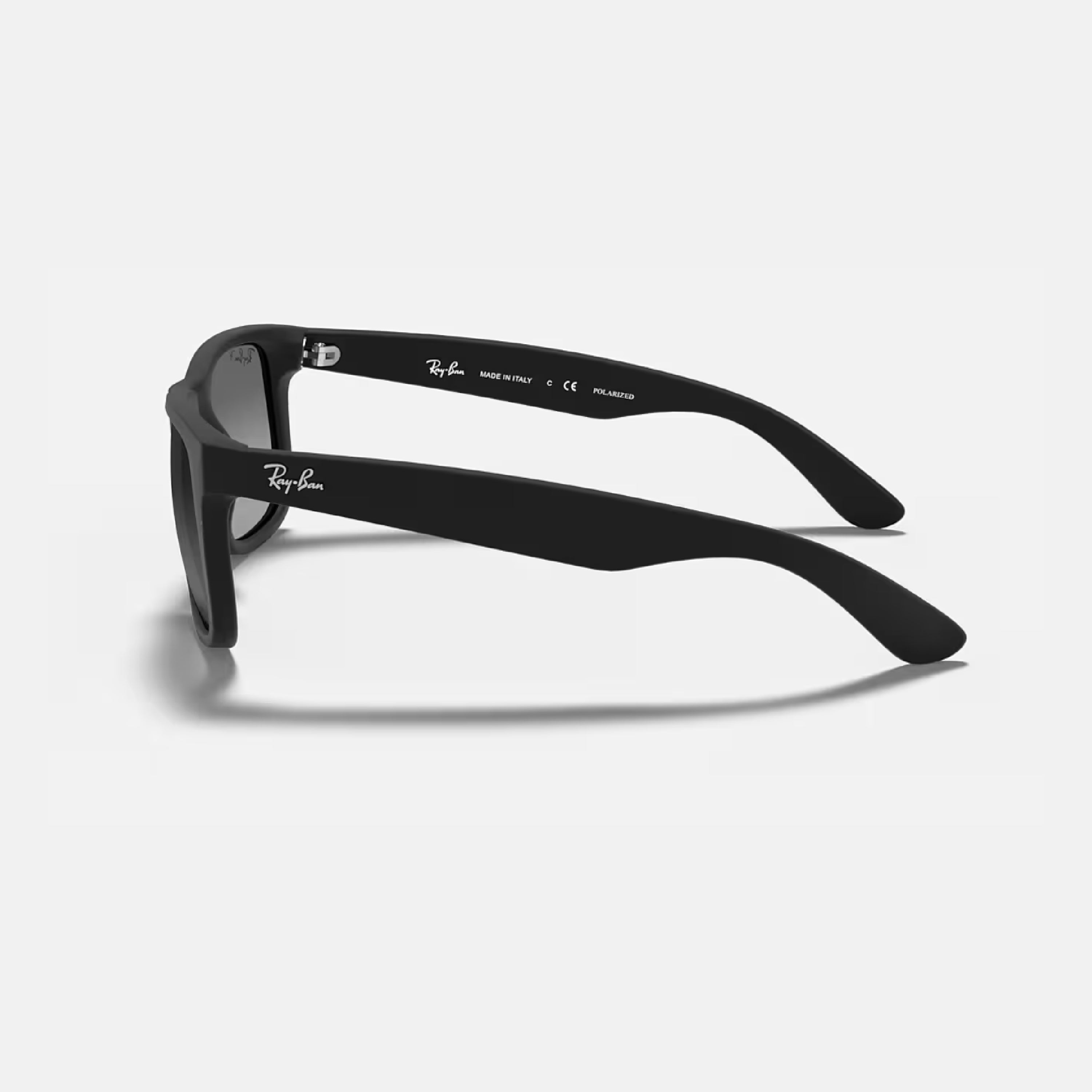Justin Matte Negro Gris Degrade Polarizado RB4165