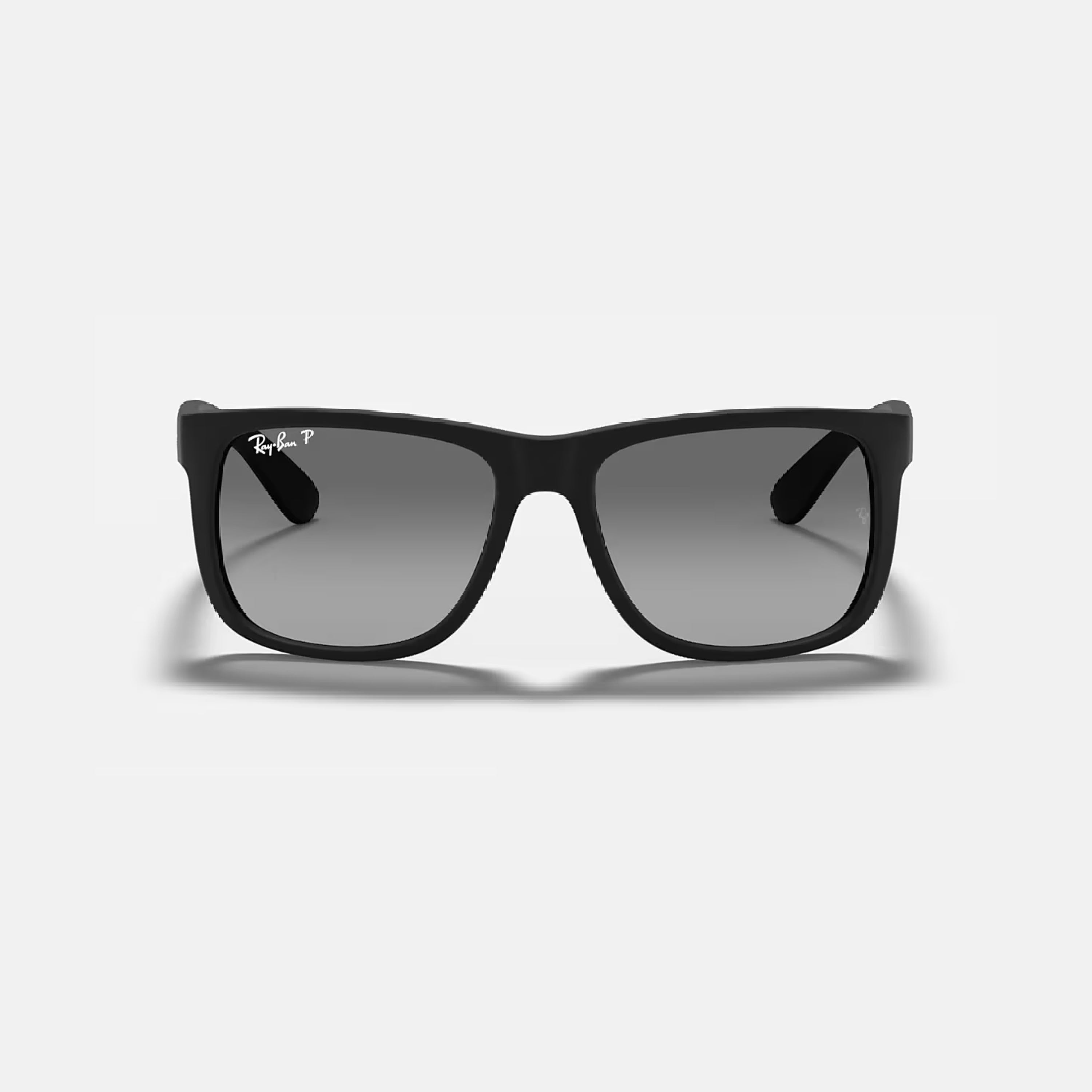 Justin Matte Negro Gris Degrade Polarizado RB4165