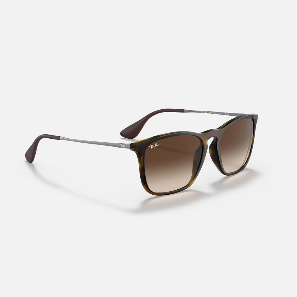 Chris Matte Havana Marr�n Degrade Polarizado RB4187