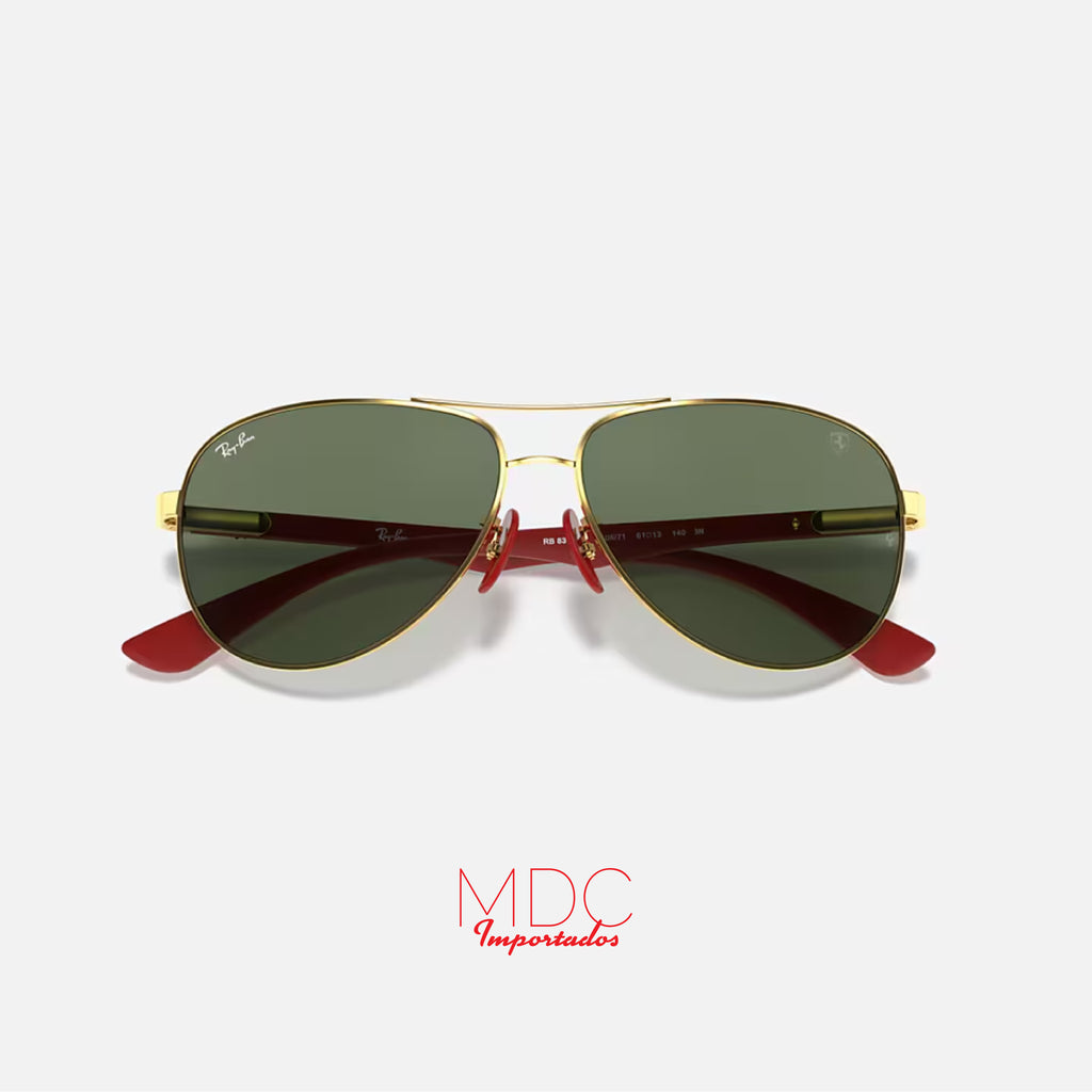 Ferrari Aviador Dorado Verde 8313M