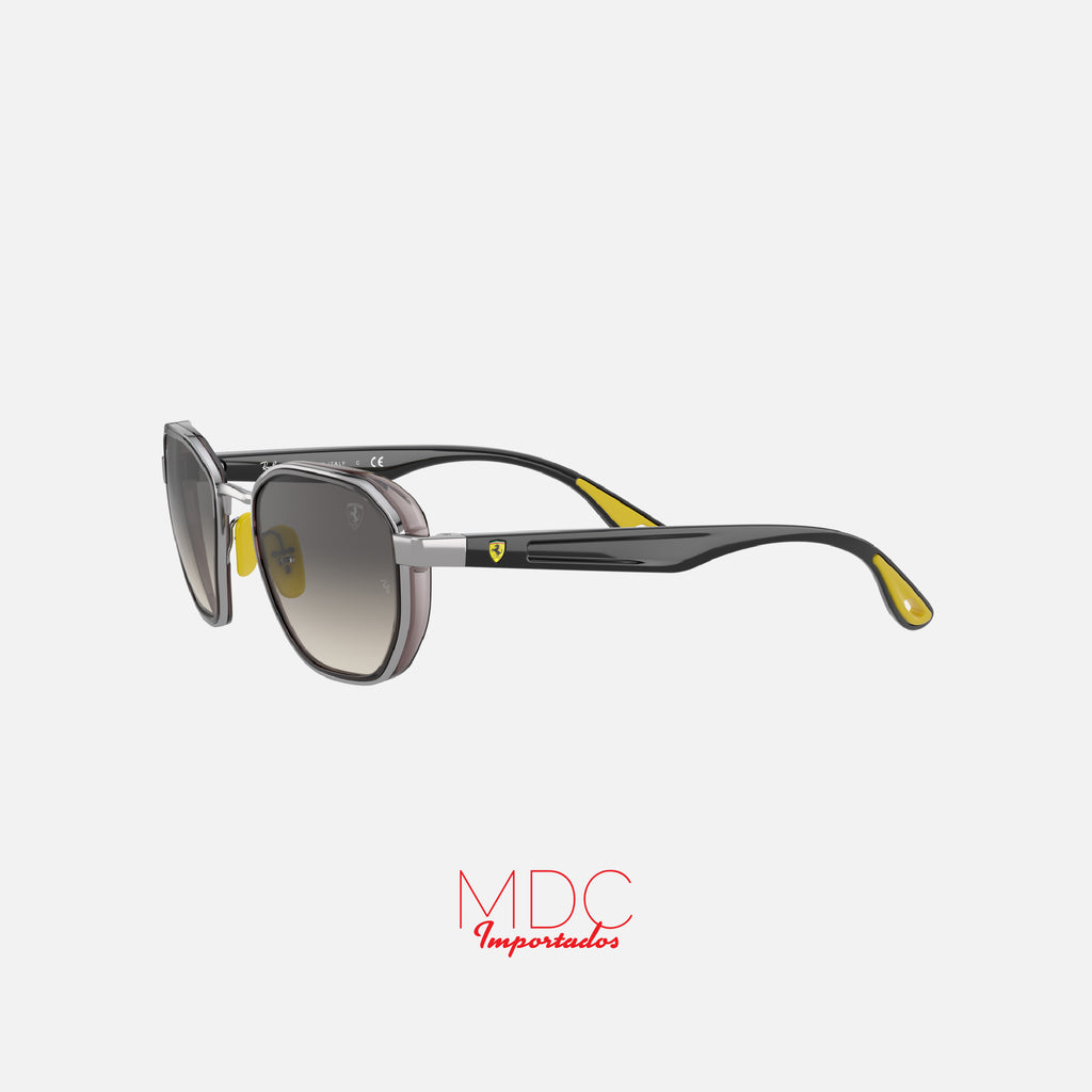 Ferrari Colecci�n Plateado Gunmetal gris degrade RB3674M