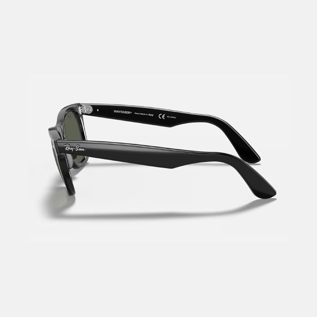Wayfarer Negro Verde Polarizado RB2140