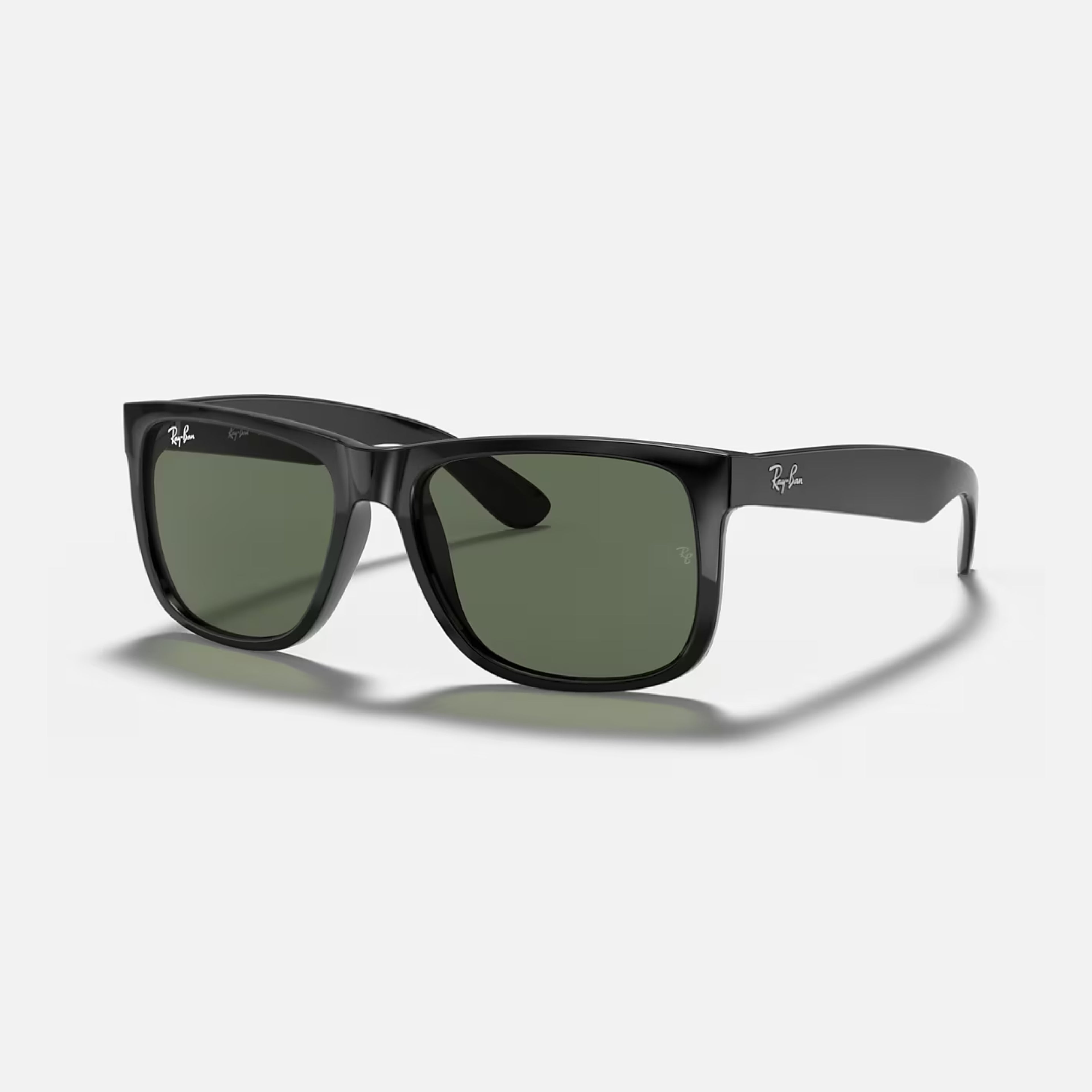 Justin Matte Negro Verde Polarizado RB4165