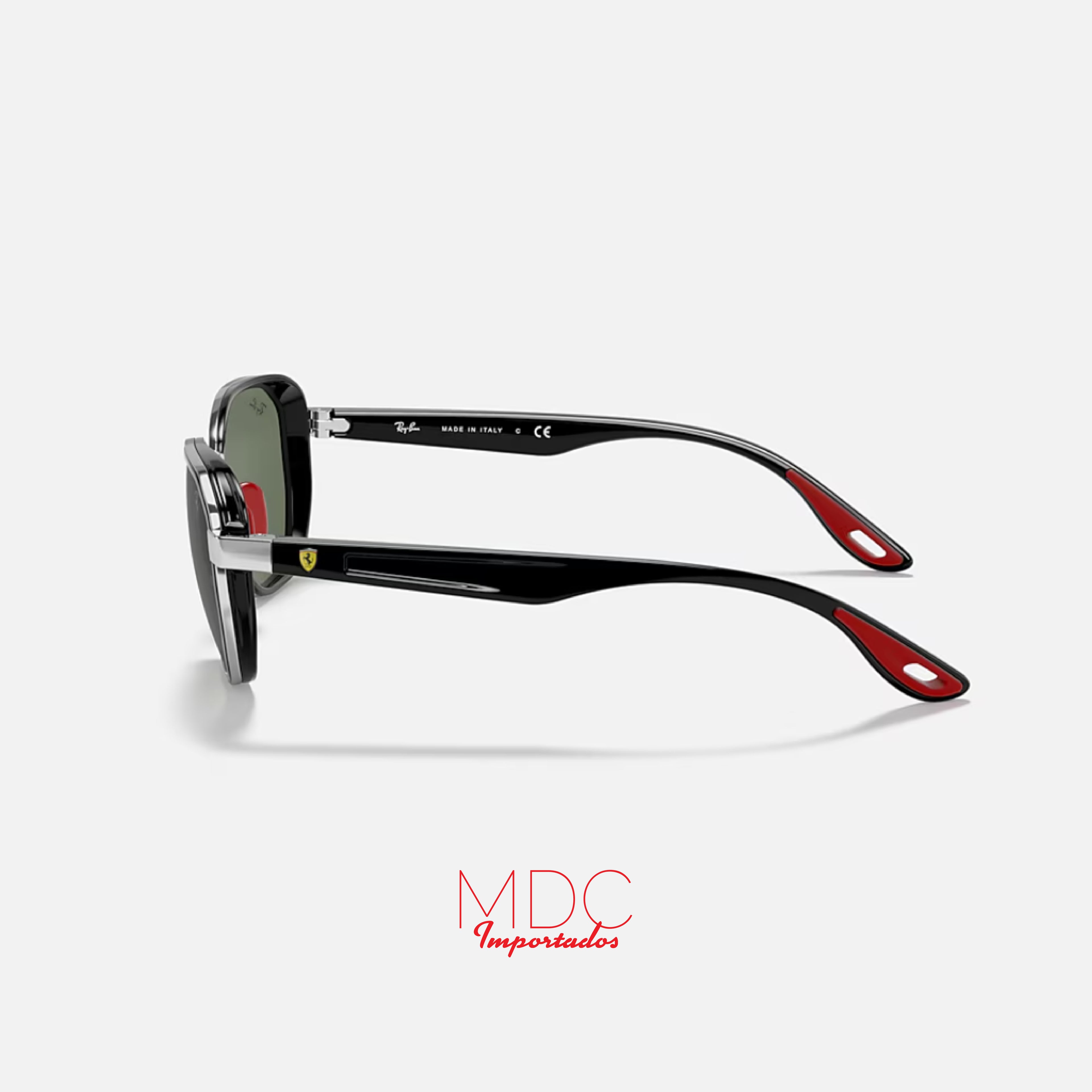 Ferrari Colecci�n Plateado Negro Verde RB3674M
