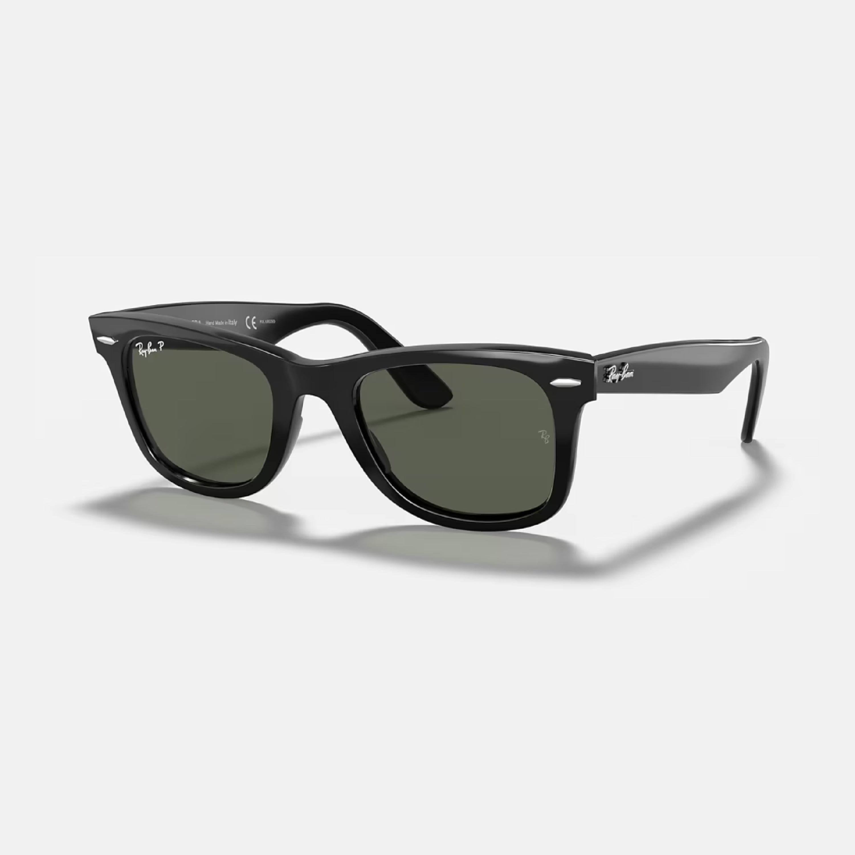 Wayfarer Negro Verde Polarizado RB2140