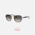 Ferrari Colecci�n Plateado Gunmetal gris degrade RB3674M