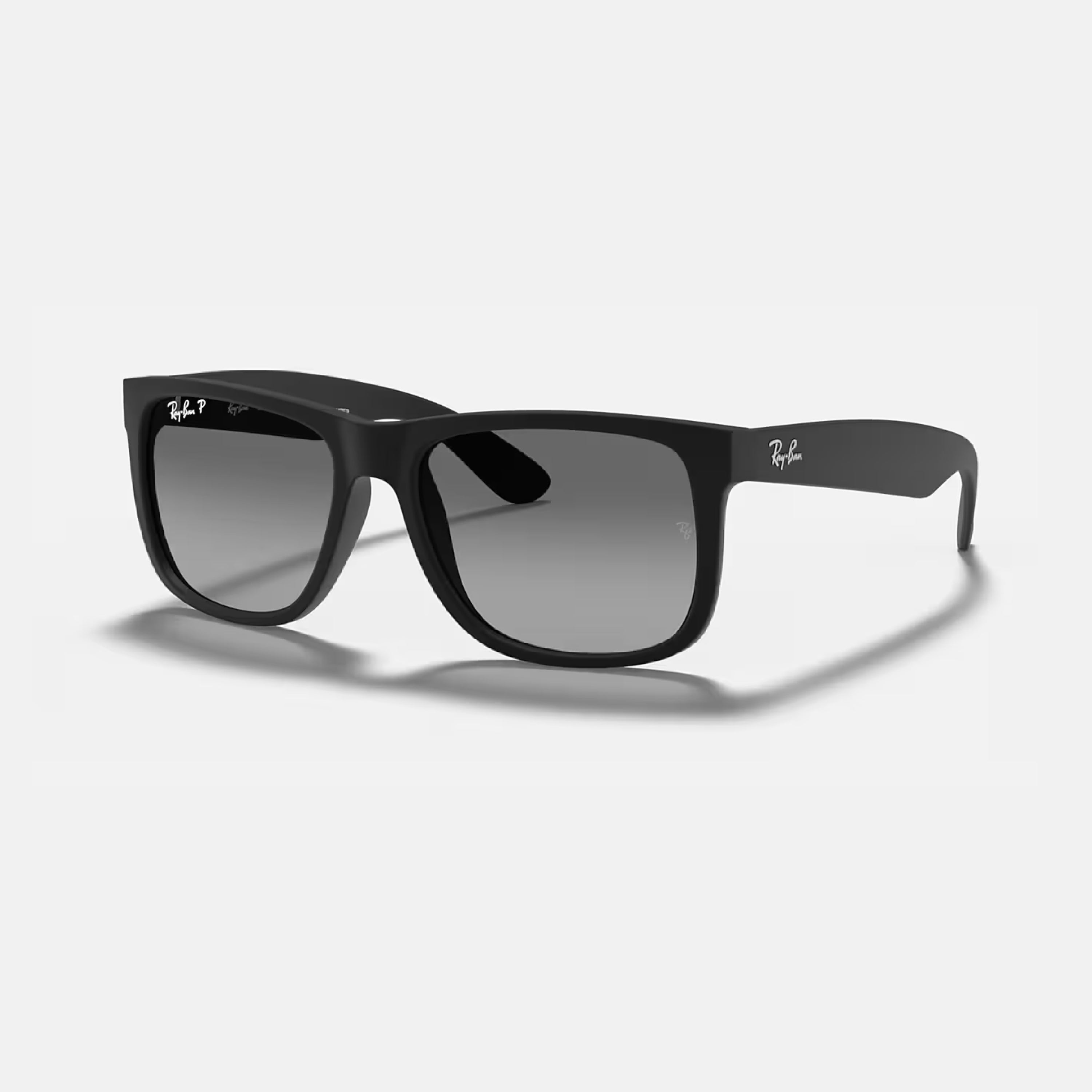 Justin Matte Negro Gris Degrade Polarizado RB4165